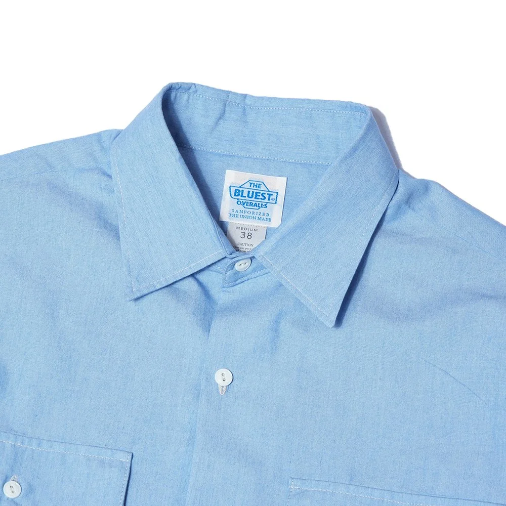 THE BLUEST “TRUCKER CHAMBRAY SHIRTS” — THE UNION
